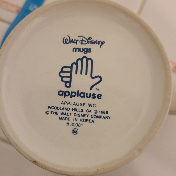 Vintage 80s Walt Disney Coffee Mug Donald Duck - Picture 5 of 5